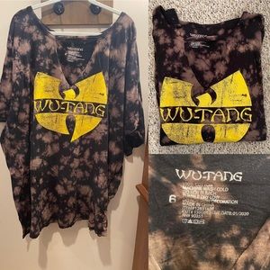 Torrid wutang band shirt size 6